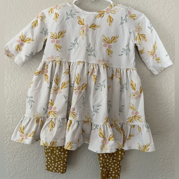 Made By Molly 3T three piece set (two peplums & one legging) - Picture 9 of 12